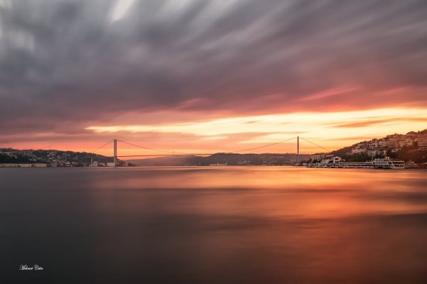 Boğaz Köprüsü uzun pozlama