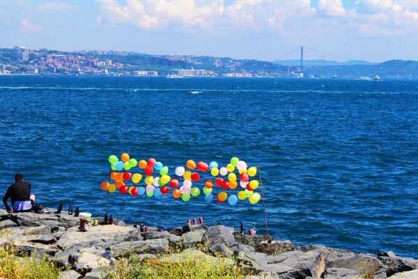 Boğazda Balon Keyfi