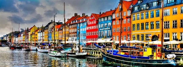 Kopenhag Manzarası Facebook Kapağı