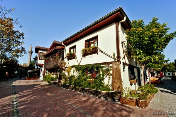 süslü ve çiçekli ev