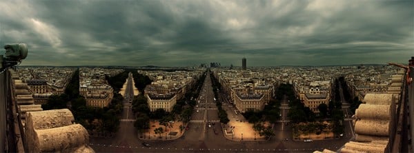 Paris Manzarası Facebook Kapağı