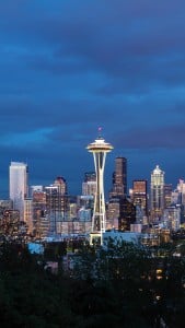 Seattle Akşam Manzarası  iPhone 6