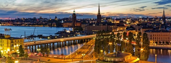 Stockholm Manzarası Facebook Kapağı