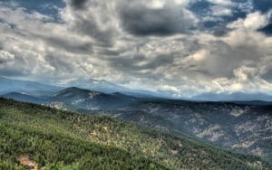 Tepe manzaralı duvar kağıdı