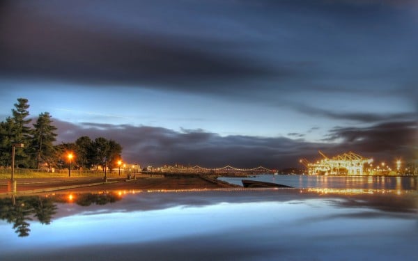 Uzun pozlama manzara duvar kağıdı