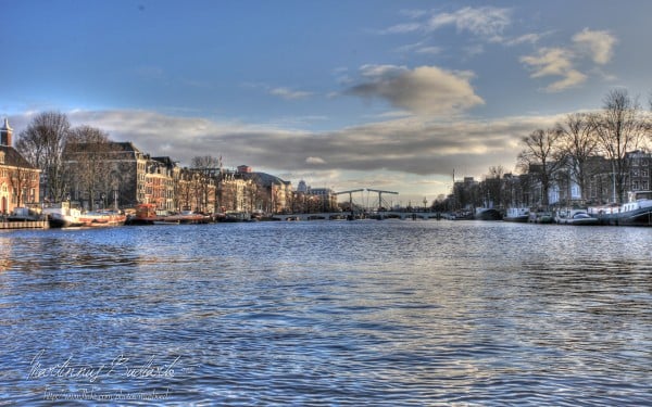 Amsterdam deniz manzarası
