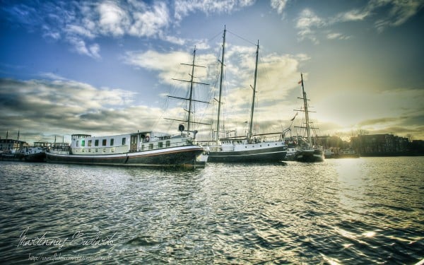 Amsterdam tekne resmi