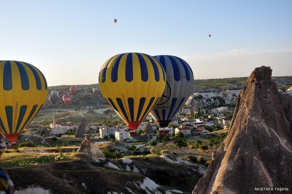balonlar - kapadokya evleri