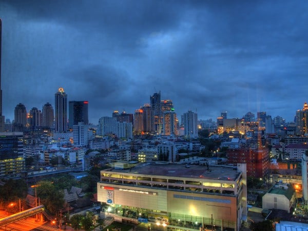 bangkok hdr gece