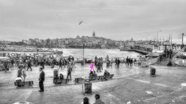 galata pembeli kadın