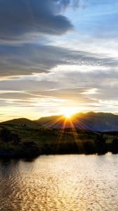 gölde gün batımı 1080x1920