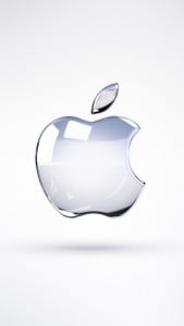 iPhone 5 Apple Logosu Wallpaper 3