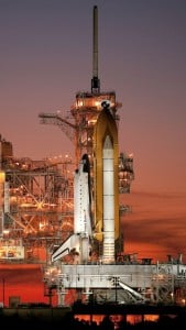 iPhone 5 Wallpaper Space Shuttle 1