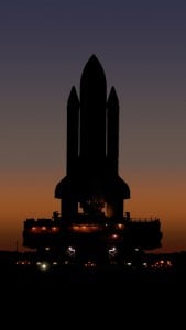 iPhone 5 Wallpaper Space Shuttle 3