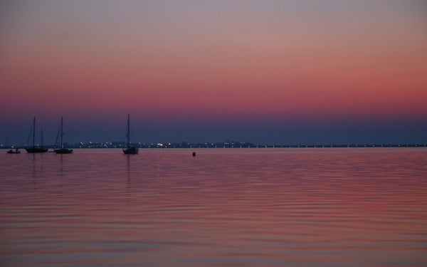 ispanya pembe gün batımı