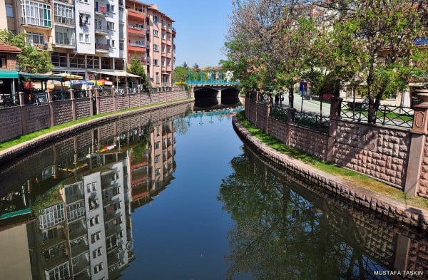 porsuk çayı yansıma