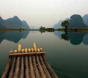 Samsung Galaxy S3 Nehir ve Dağ Wallpaper