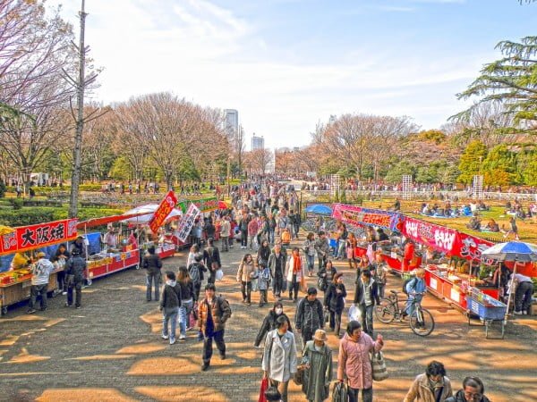 tokyo yoyogi parkı