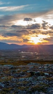 İsveç Gün Batımı iPhone 6 Plus