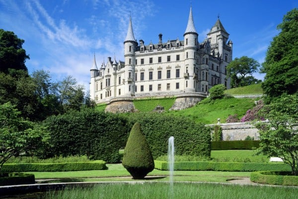 Süper şato manzarası