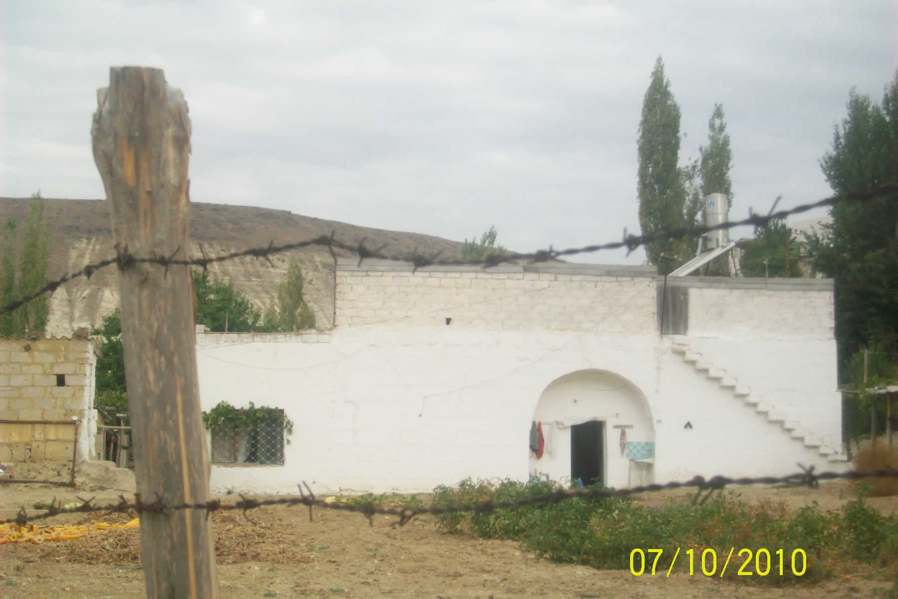 Anadoluda kesme taştan yapılmış bir köy evi