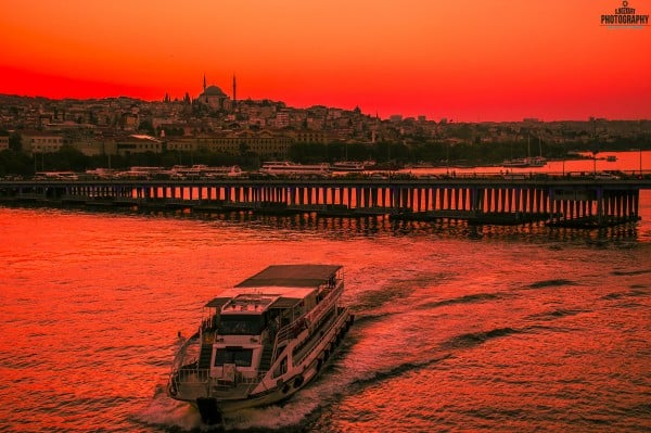 Atatürk Köprüsü Gün Batımı