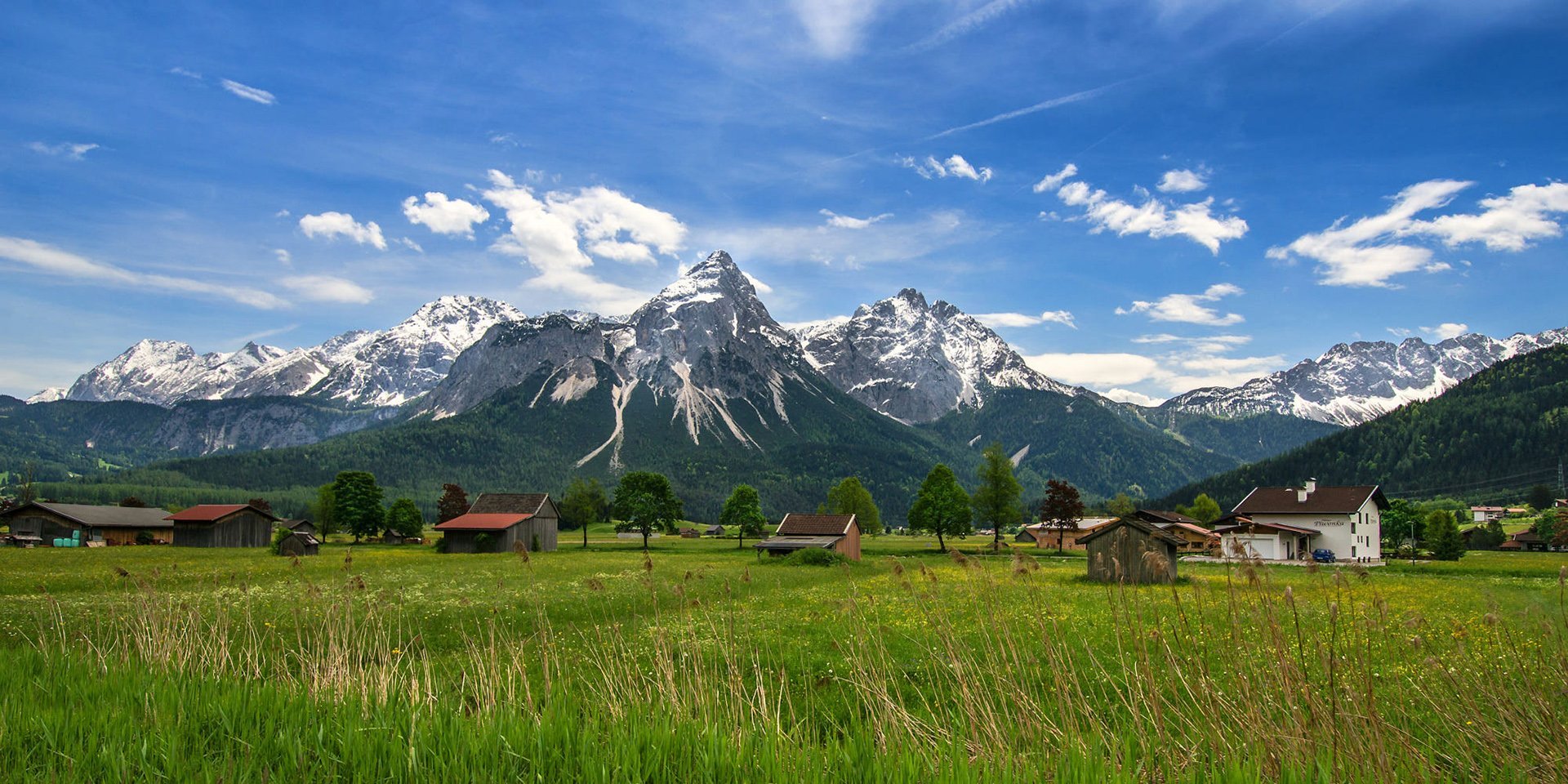 Avusturya Alpleri Manzarası