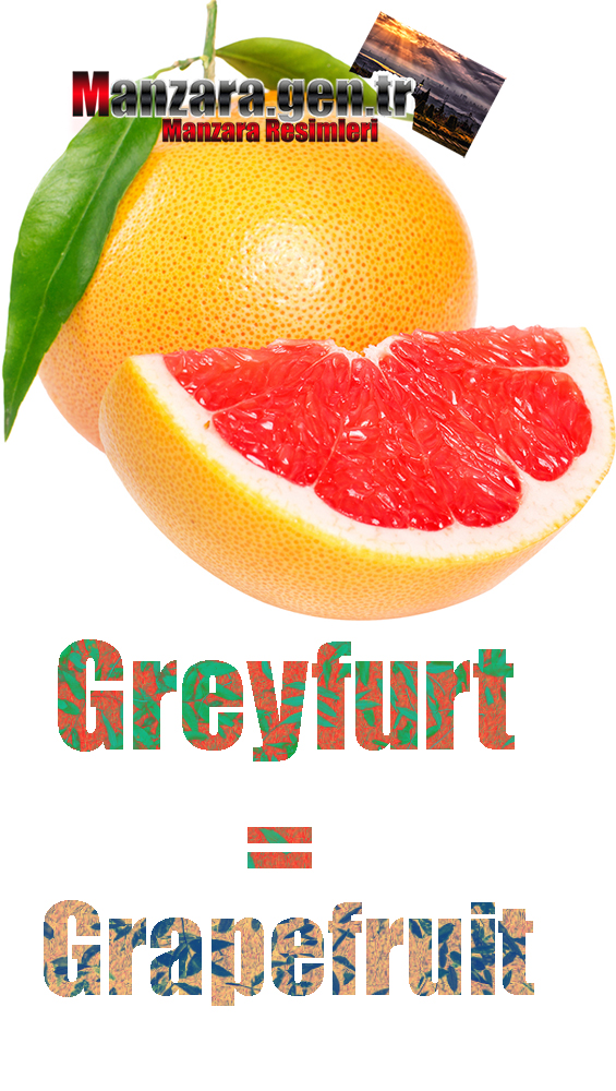 Greyfurtun Almancası Nedir ? Greyfurt Almanca Nasıl Yazılır ? Was ist Grapefruit Türkisch? Wie schreibe ich Grapefruit auf Türkisch?