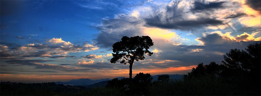 Güzel Gökyüzü Manzarası Facebook Kapağı