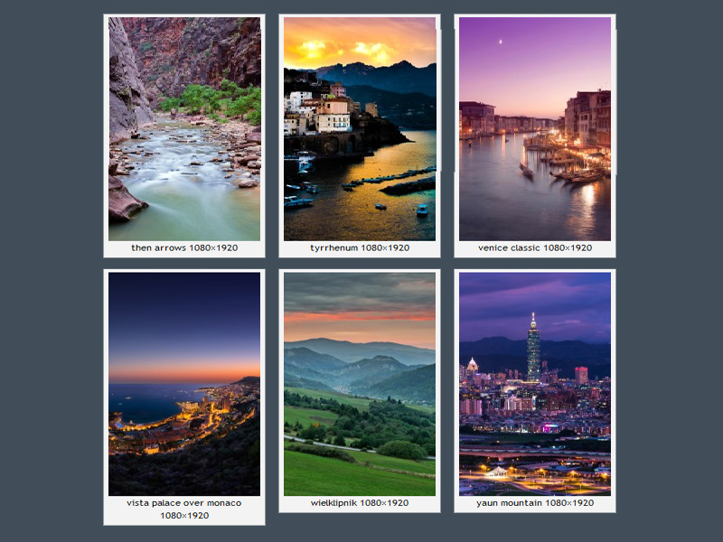 HTC One HD Duvar kağıtları