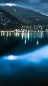 Norveç Göl Manzarası iPhone 6 Plus