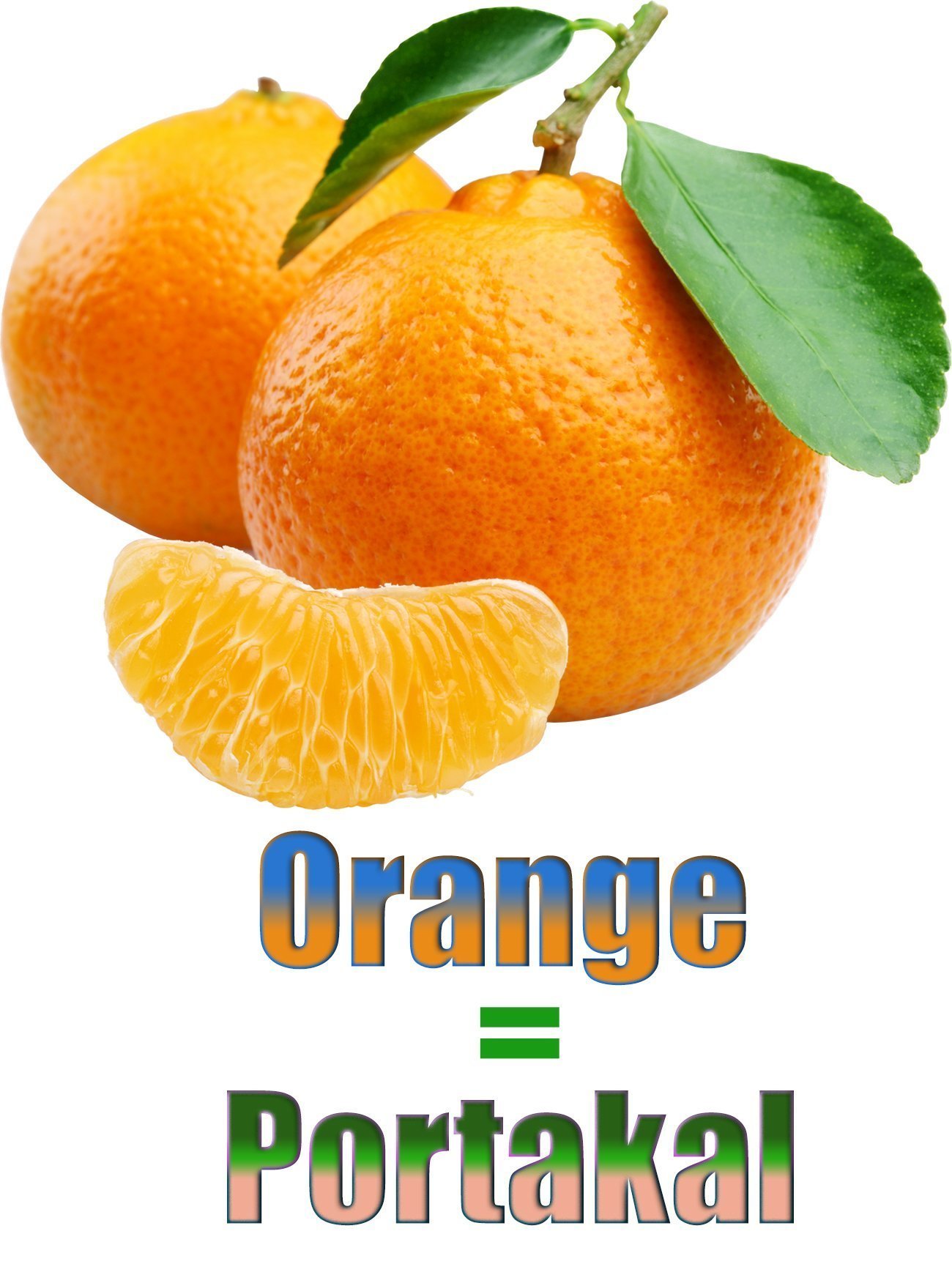 Portakalın İngilizcesi (Orange)