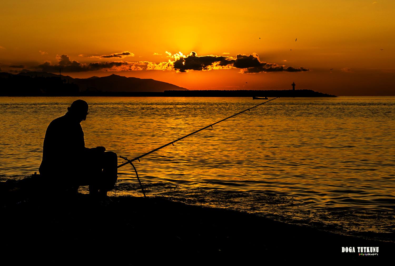 Trabzon’daki balıkçı