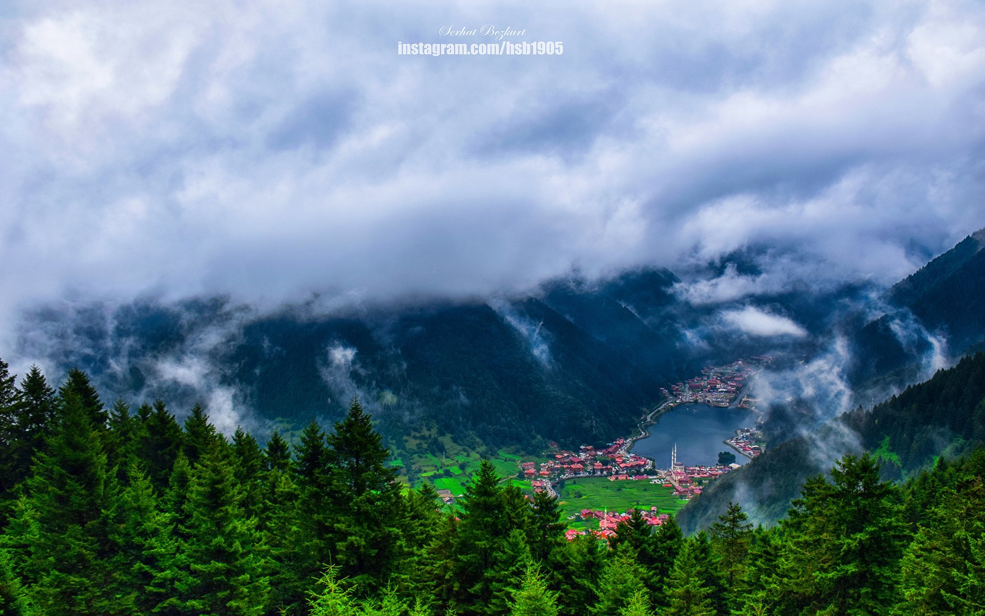 Uzungöl Manzarası | Manzara Resimleri