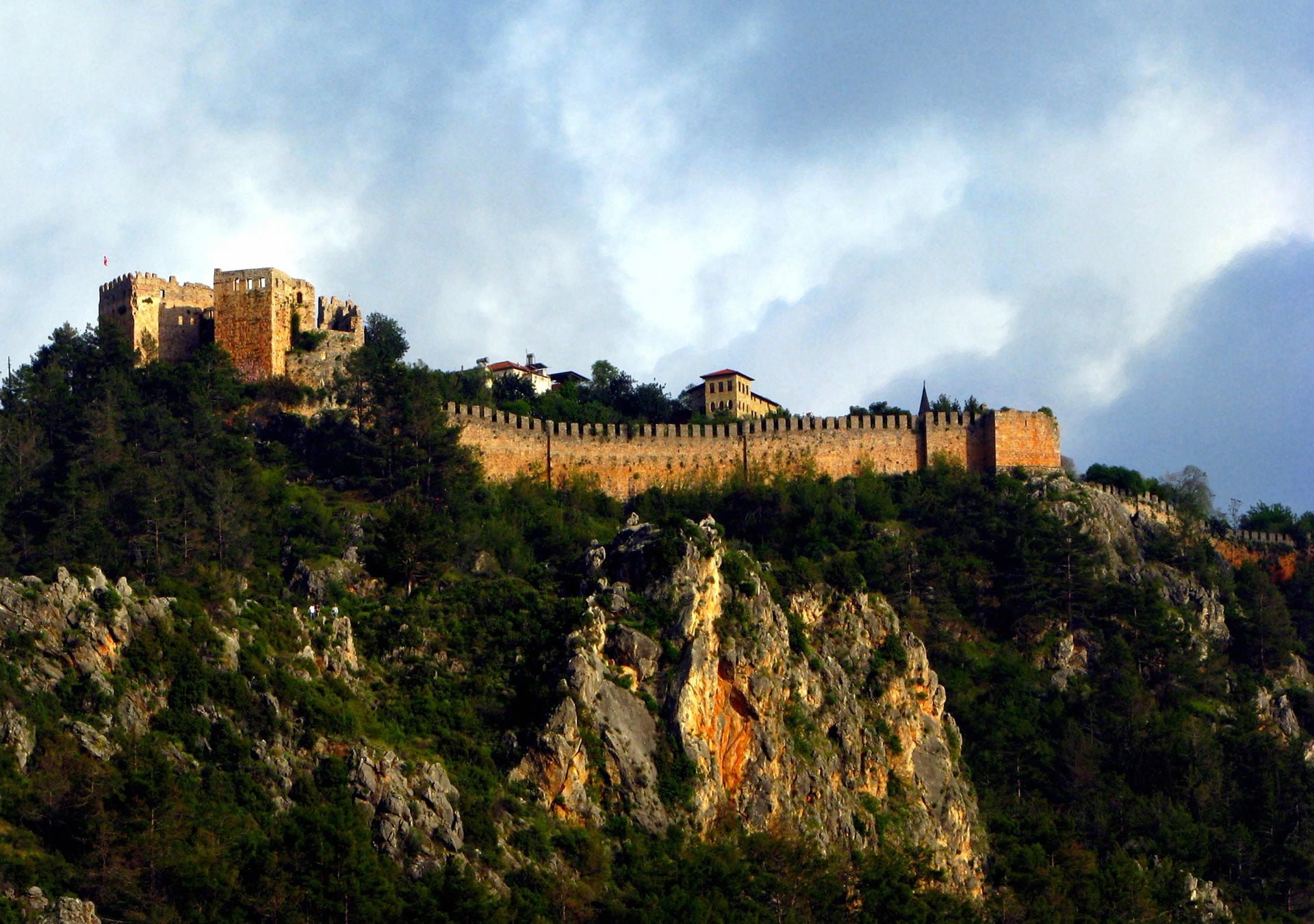 alanya kalesi manzaraları