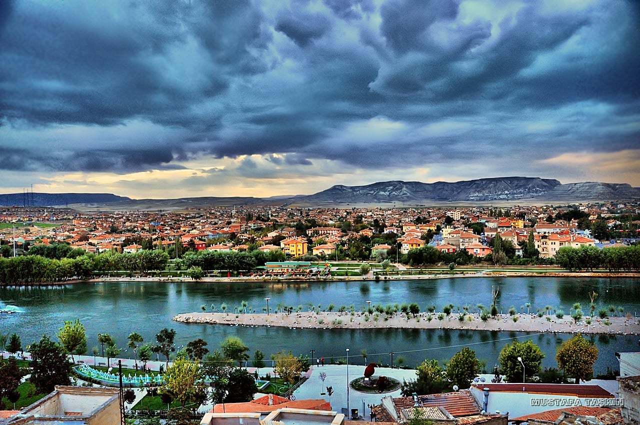 avanos gün batımı