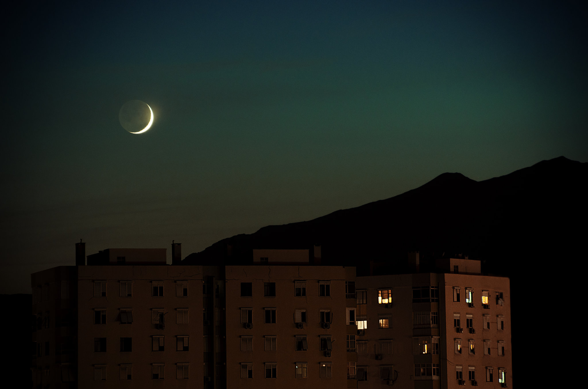 ay ışığı ve antalya