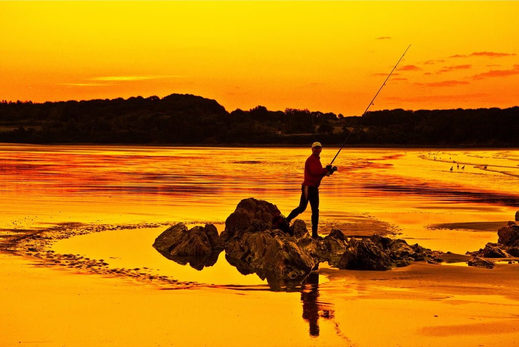 balıkçı ve manzara