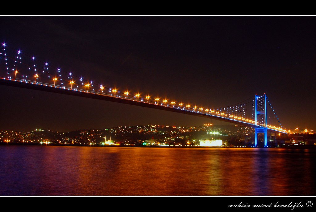 denize vuran ışıltılar