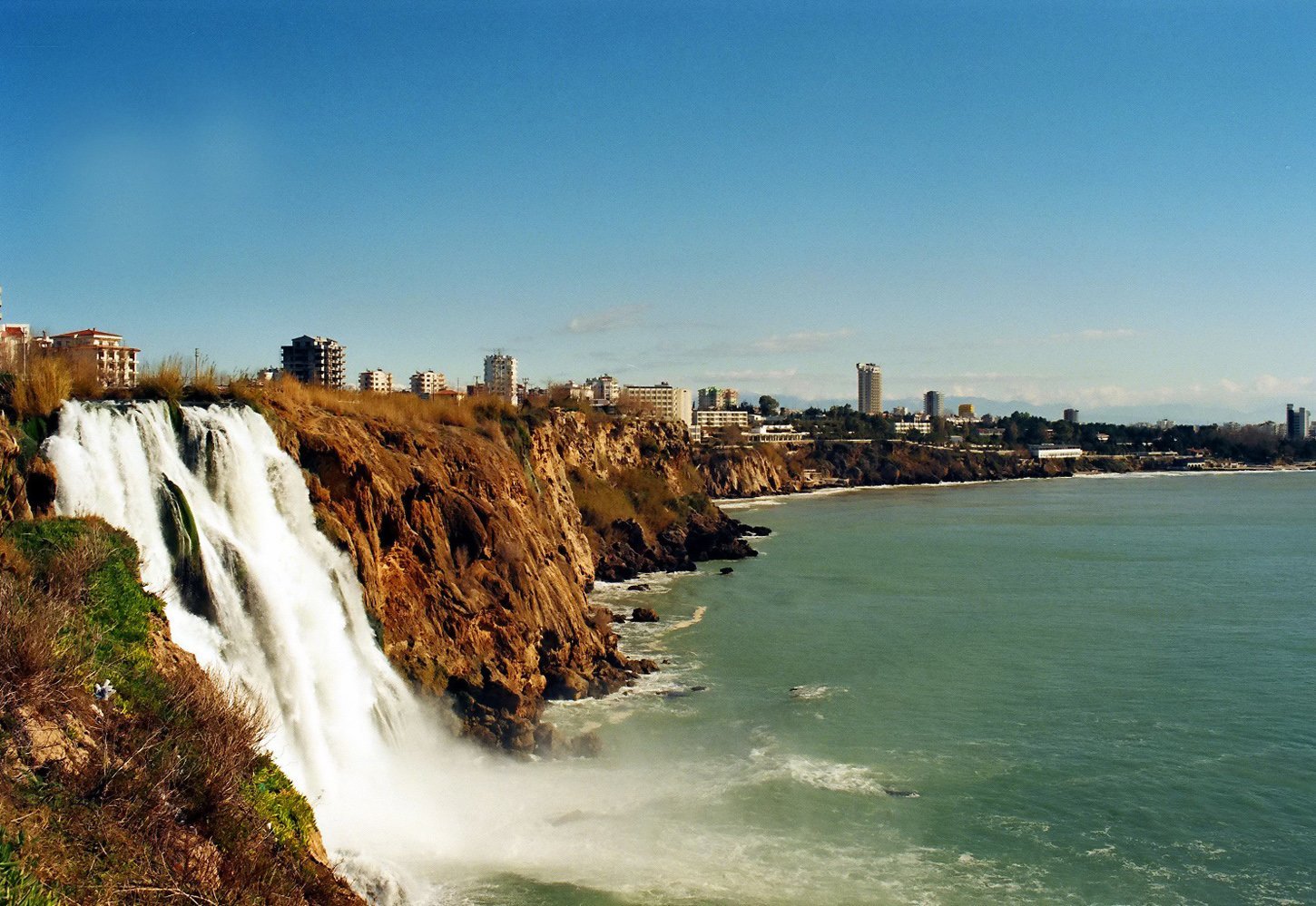 düden şelalesi fotoğrafları