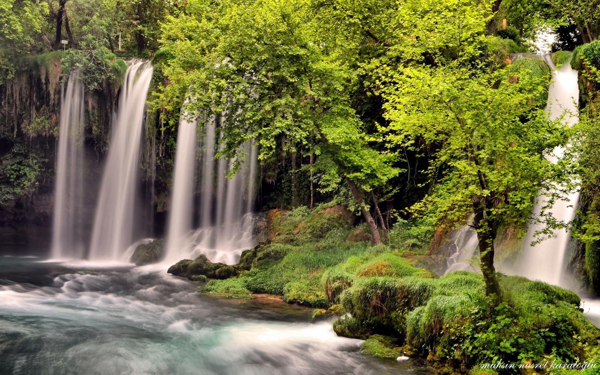 düden şelalesi ve doğa