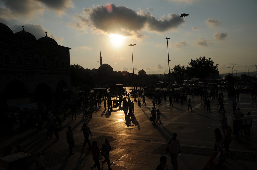 eminönü gün batımı