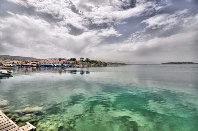 eski foça manzaraları