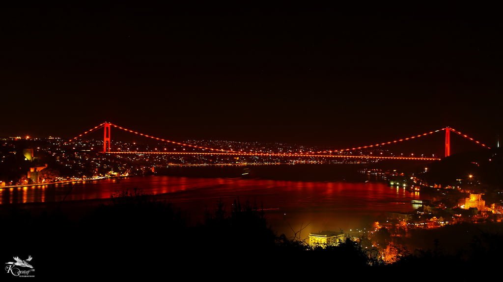 fatih sultan mehmet köprüsü manzaraları