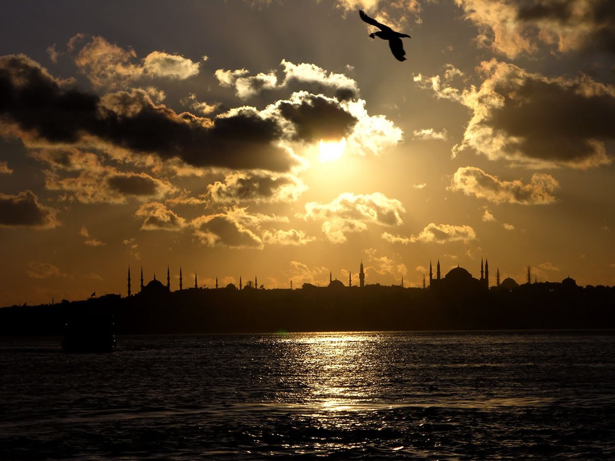 gün doğumu manzarası