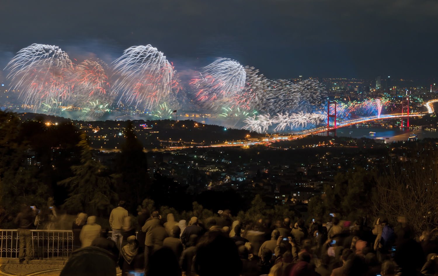 havai fişek gösterisi