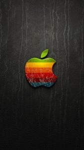 iPhone 5 Wallpaper Apple Logo 2