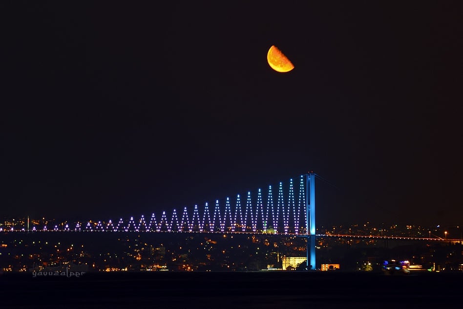 istanbul gece manzaraları - 8