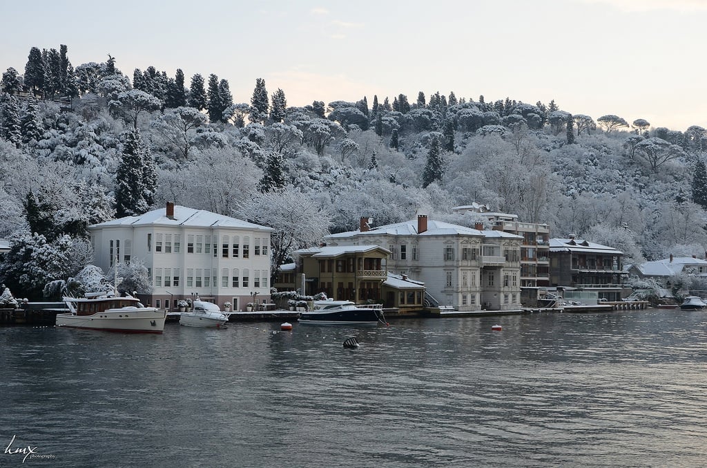 istanbul kar manzarası