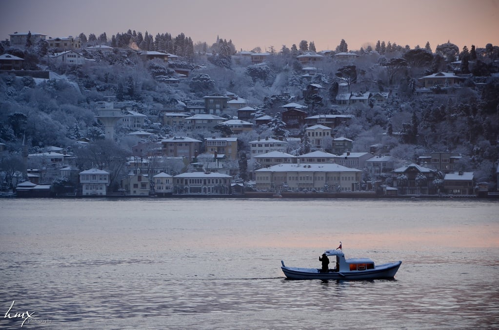 istanbul karlar altında